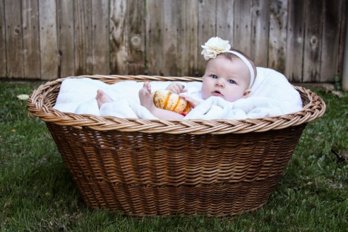 This little pumpkin is the adorable reason I don't sleep anymore.